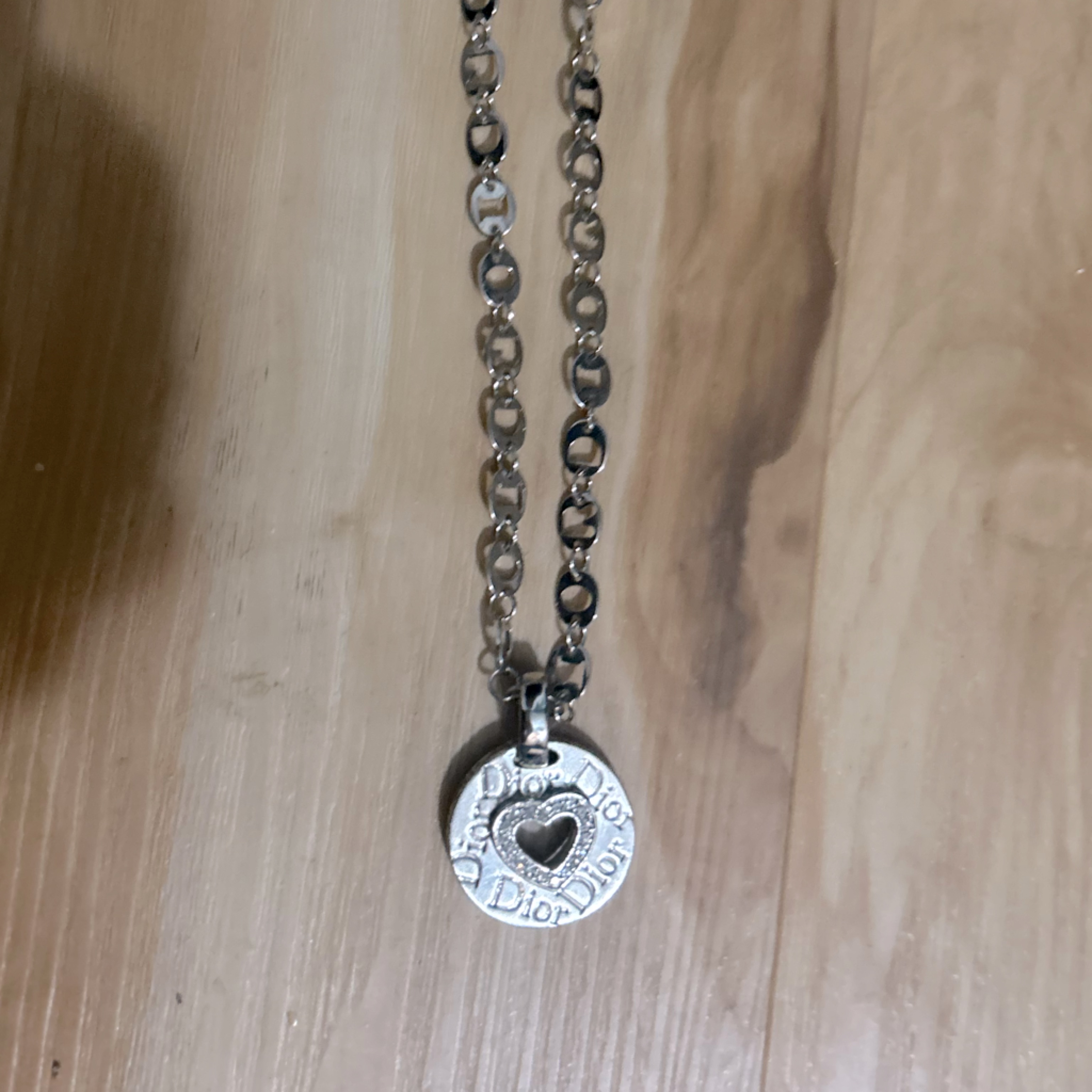 Silver Heart Pendant Necklace